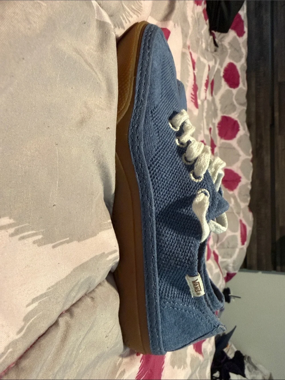 Vans Circle Vee Blue Shoes